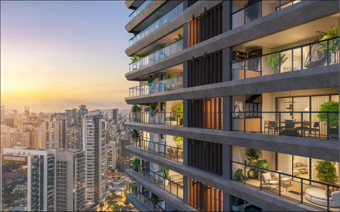 Casa Nacional EZ Tec - Detalhe da Fachada